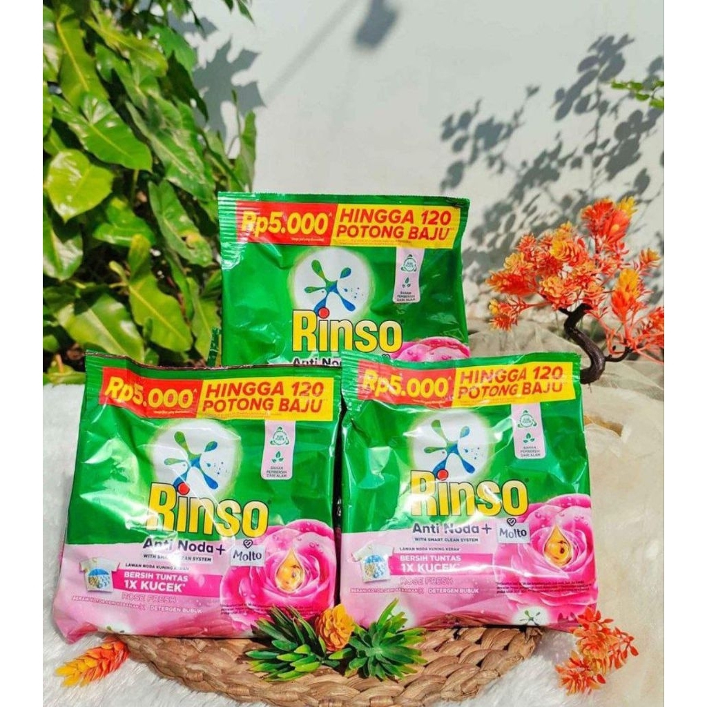 Jual RINSO LOGO HARGA 5000 RINSO SABUN DETERGEN | Shopee Indonesia