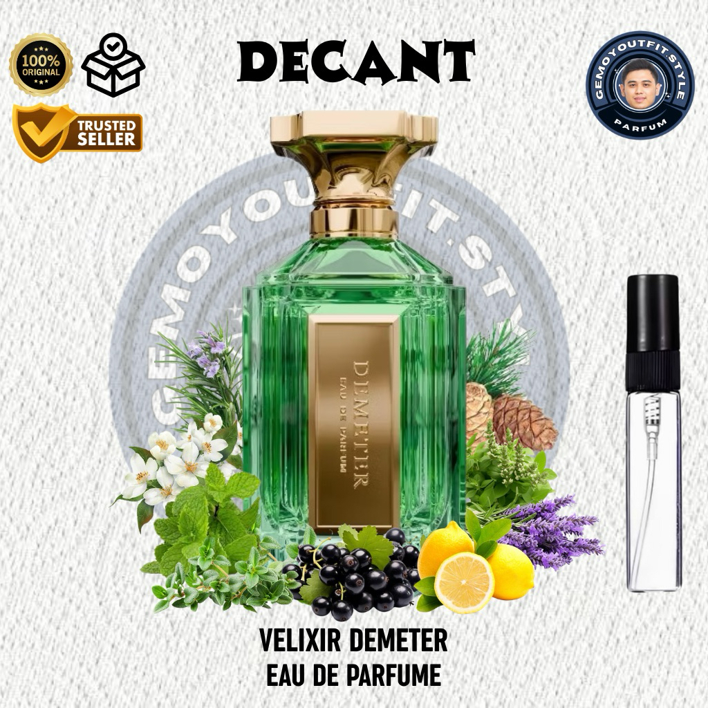 Jual Decant Velixir Demeter Eau de Parfum for Unisex | Shopee Indonesia