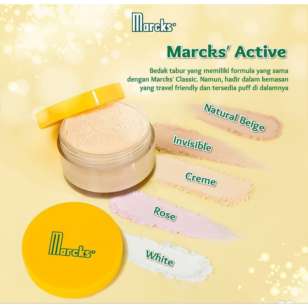 Jual marcks active 20gr putih & invisible ED 2027 | Shopee Indonesia