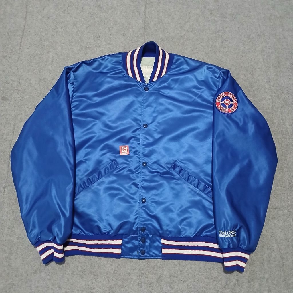 Jual DeLong USA Varsity Jacket (Toyota Motor Sports Club) | Shopee ...