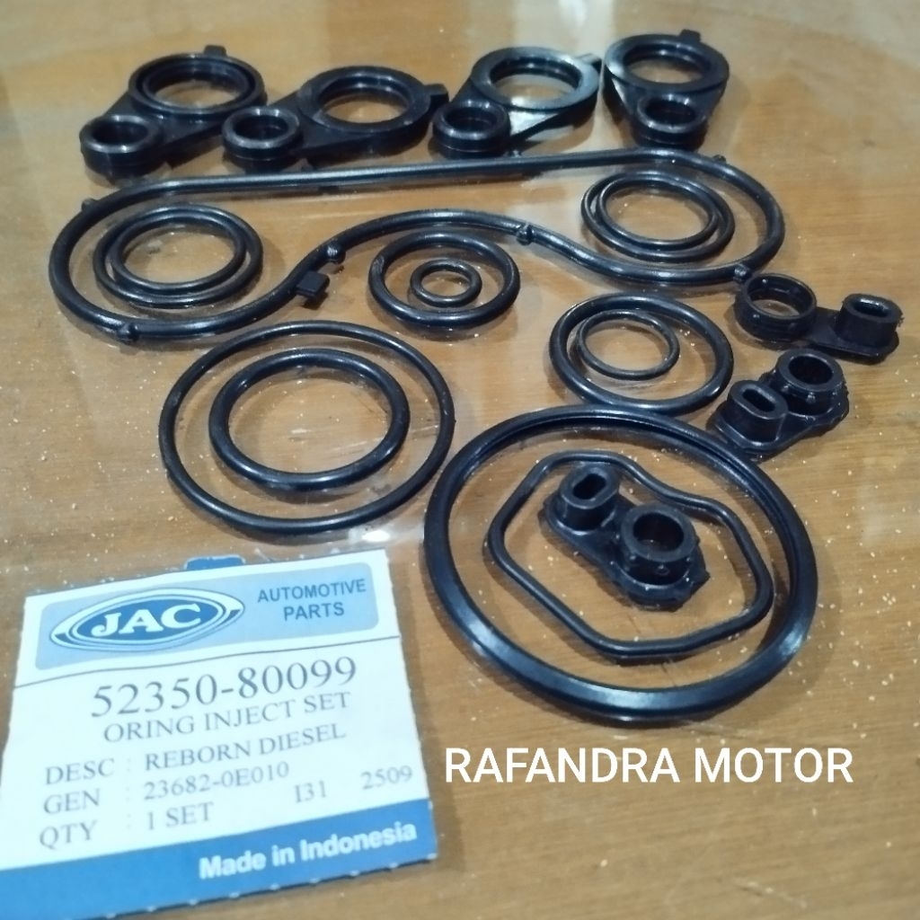Jual ORING KIT SEAL NOZZLE INJECTOR INNOVA REBORN/HILUX REVO/FORTUNEER ...