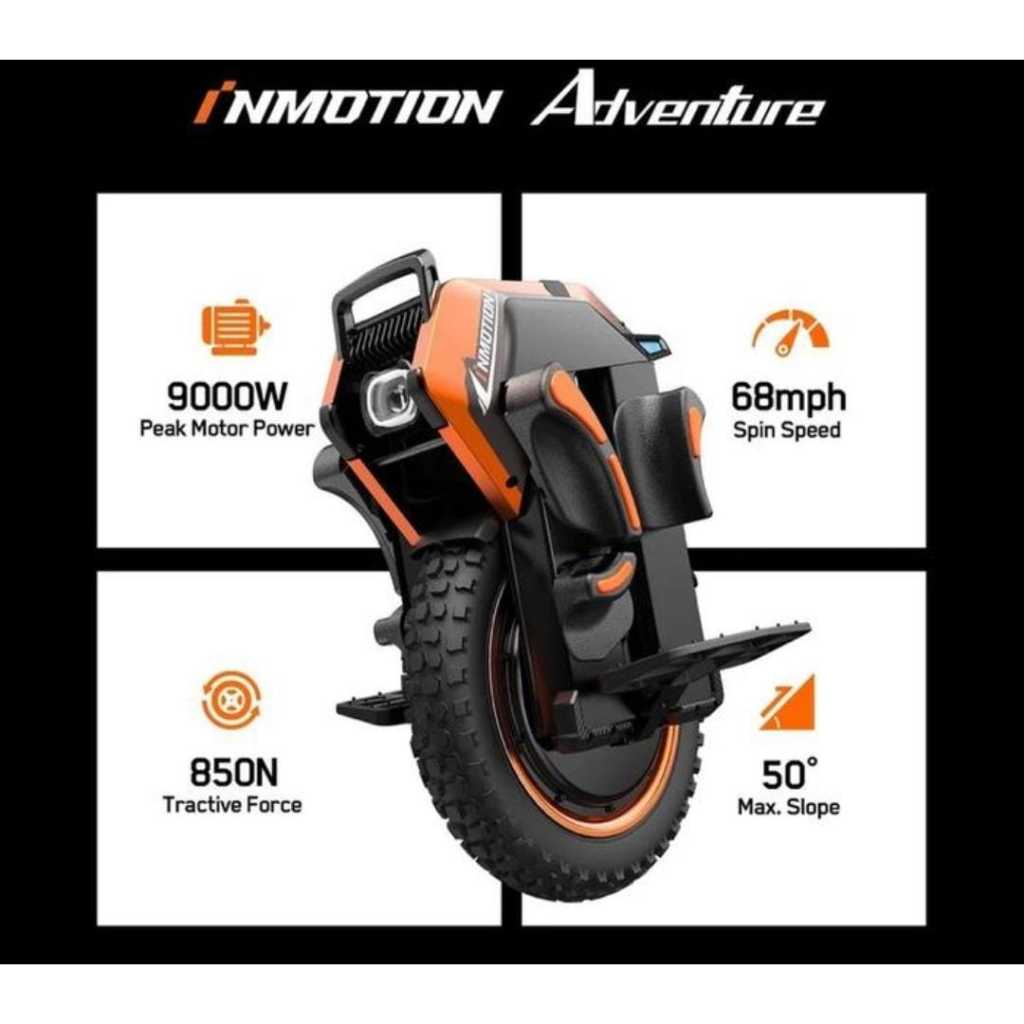 Jual Inmotion V14 Electric Unicycle Sepeda Listrik Sepeda Roda Satu ...