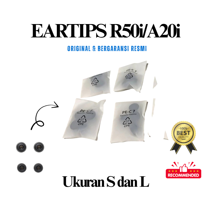 Jual Eartips Karet Soundcore R50i Soundcore A20i Soundcore R50i NC ...