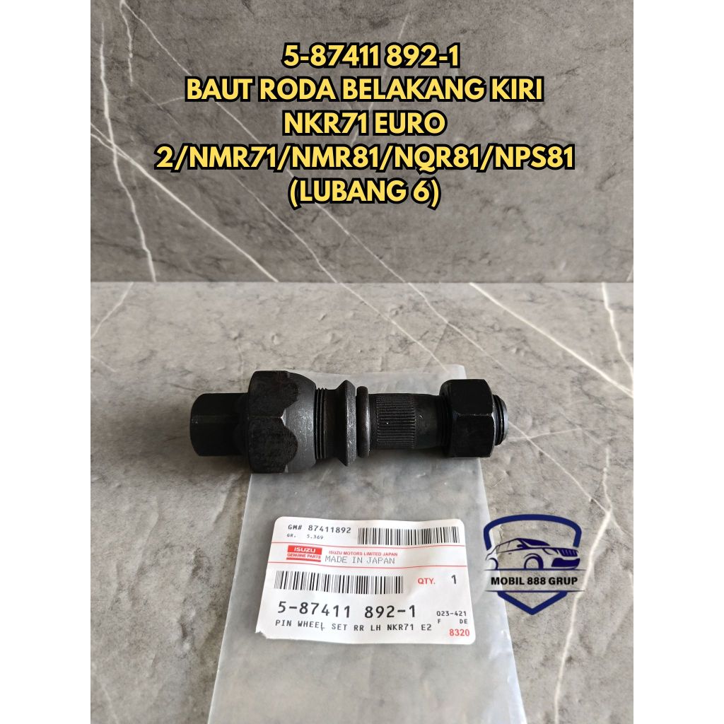 Jual BAUT RODA BELAKANG (KIRI) ISUZU ELF NKR71 EURO 2 / NMR71 / NLR85 ...