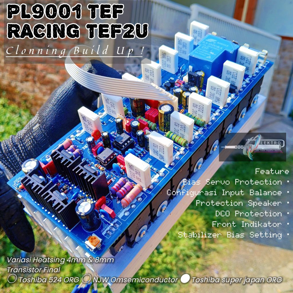 Jual Driver Amp PL9001 TEF 2U Double Layer RACING HIGH VOLT | Clonning ...