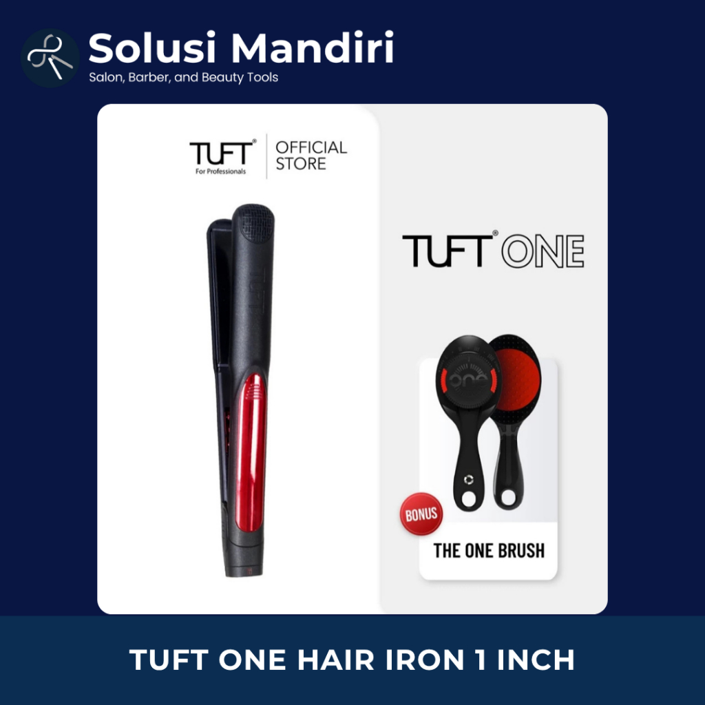 Jual Tuft One Hair Straightener 1 Inch/2 Inch - Catok Lurus/Catokan ...