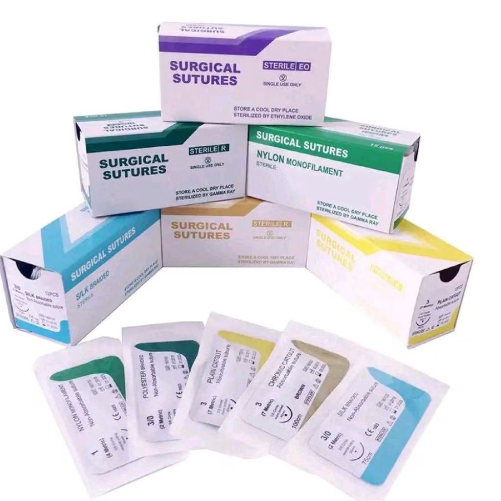Jual Surgical suture Benang Jarum Bedah Medis Operasi Polyglactin 910 ...