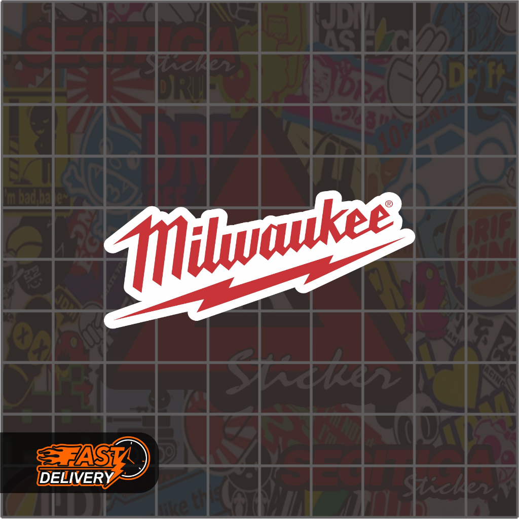 Jual Sticker Milwaukee Ukuran 9 x 4 Cm | Shopee Indonesia