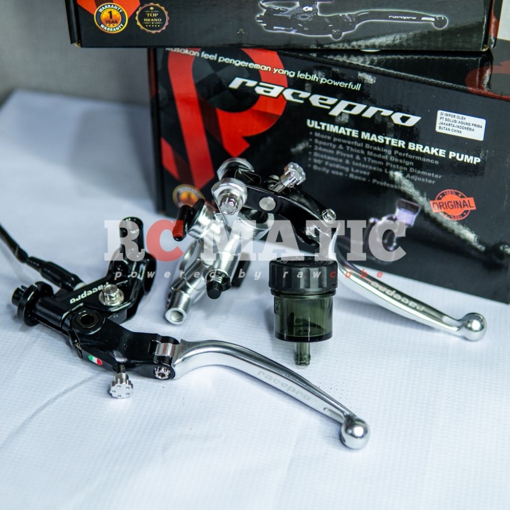 Jual Master Rem RacePro GT1 – CNC Alumunium Alloy | Shopee Indonesia