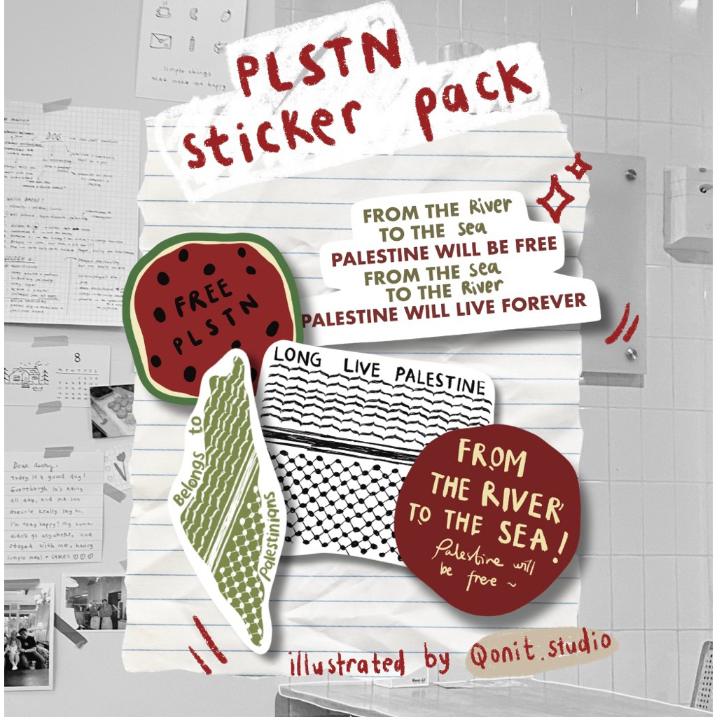 Jual Sticker Pack Palestine Vinyl Waterproof | Shopee Indonesia