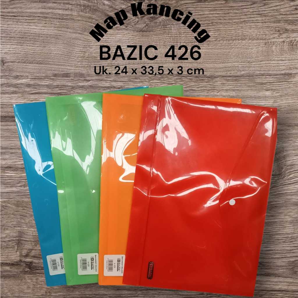 Jual Map Kancing A4 Envelope File Bag Dop Non Transparan | Shopee Indonesia