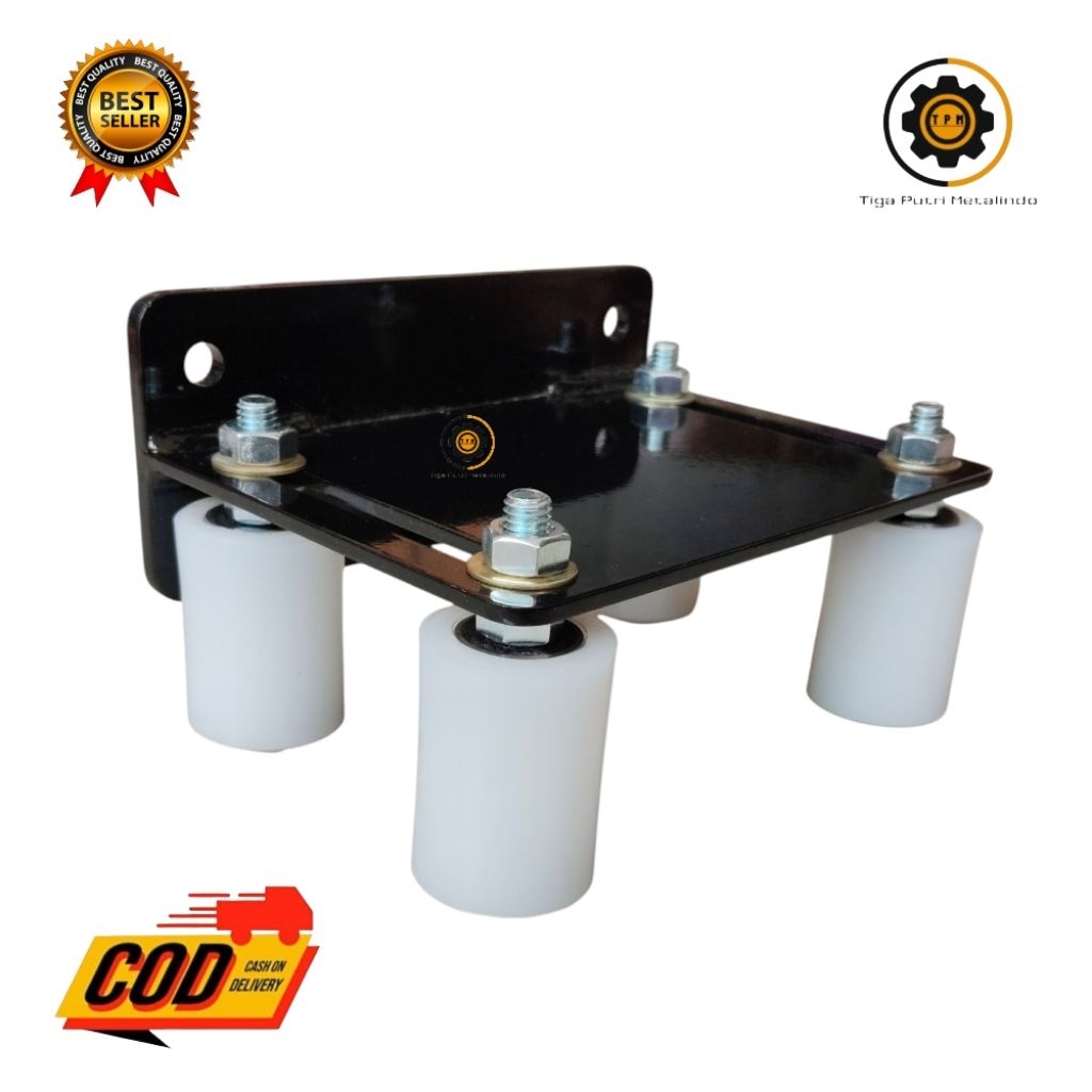 Jual Bracket roller pagar dudukan roda atas pagar penuntun pintu pagar ...