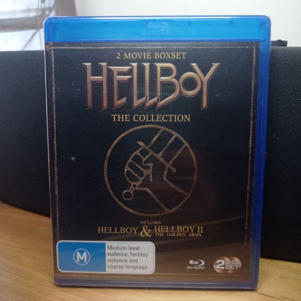 Jual Blu-ray bluray bd original hellboy collection 2 movie boxset ...