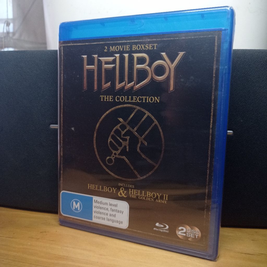 Jual Blu-ray bluray bd original hellboy collection 2 movie boxset ...