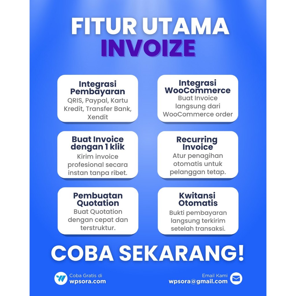 Jual Invoize - Plugin Premium pembuatan invoice otomatis - Termurah ...