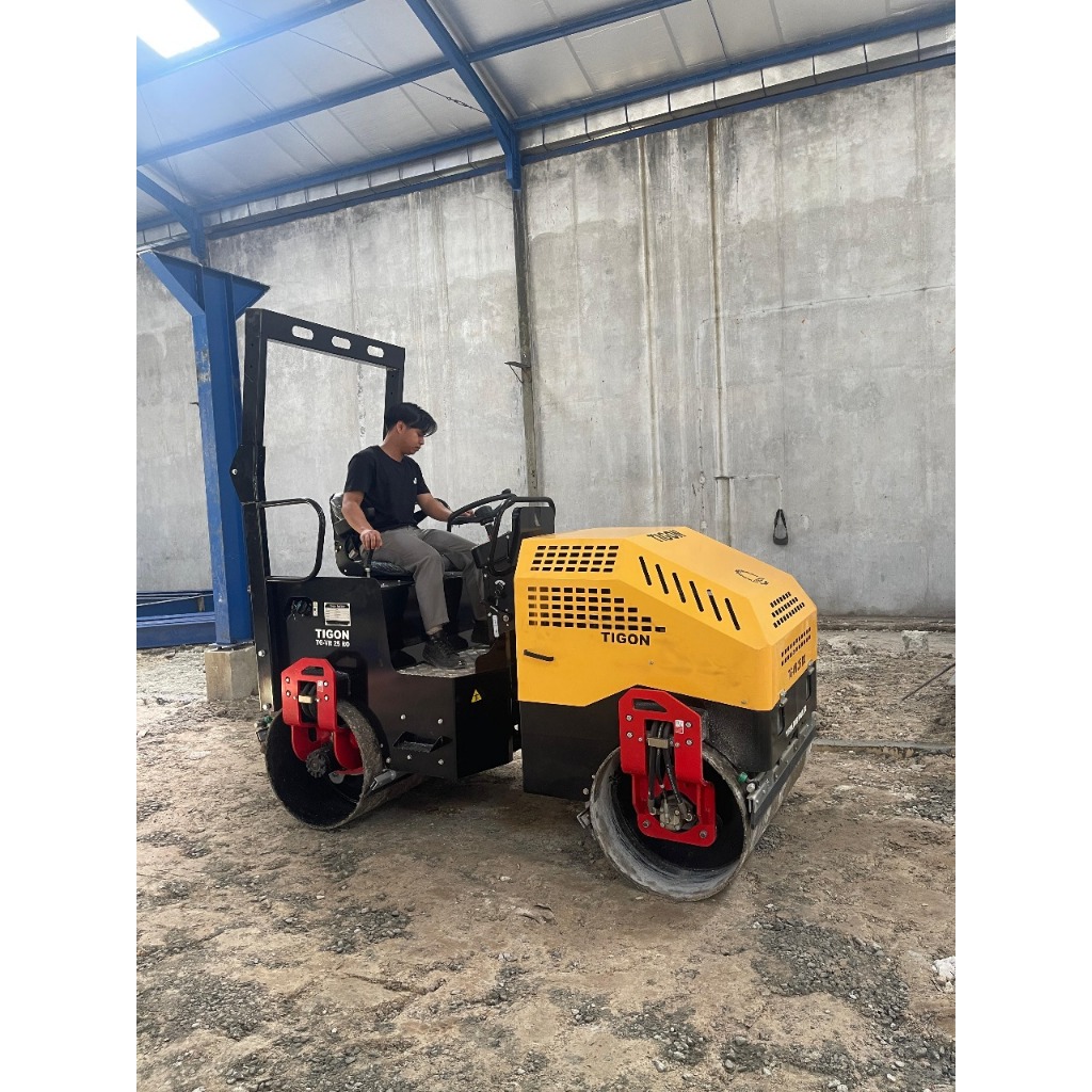 Jual TIGON MESIN ROLLER COMPACTOR / PEMADAT ASPAL (TG-VR 25RO) GARANSI ...