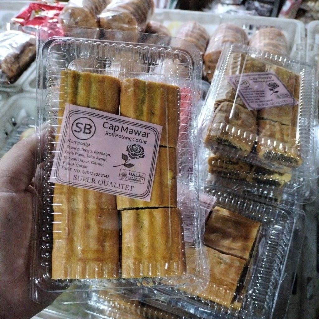 Jual Kue Potong Roti Potongan Isian Kacang Merah pack 12 pcs | Shopee ...