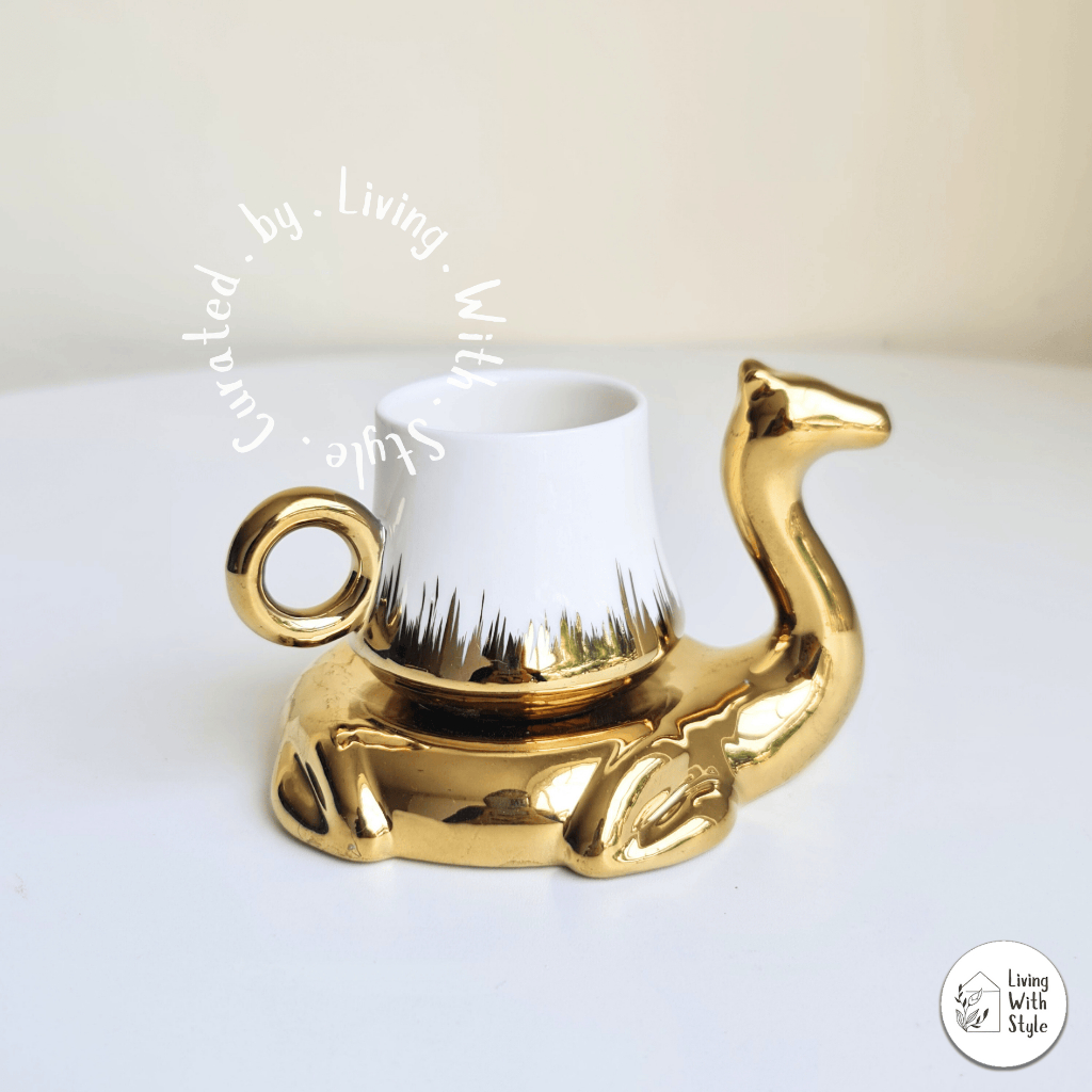 Jual Living With Style - Aesthetic Camel Tea Cup [SATUAN] / Cangkir Teh ...