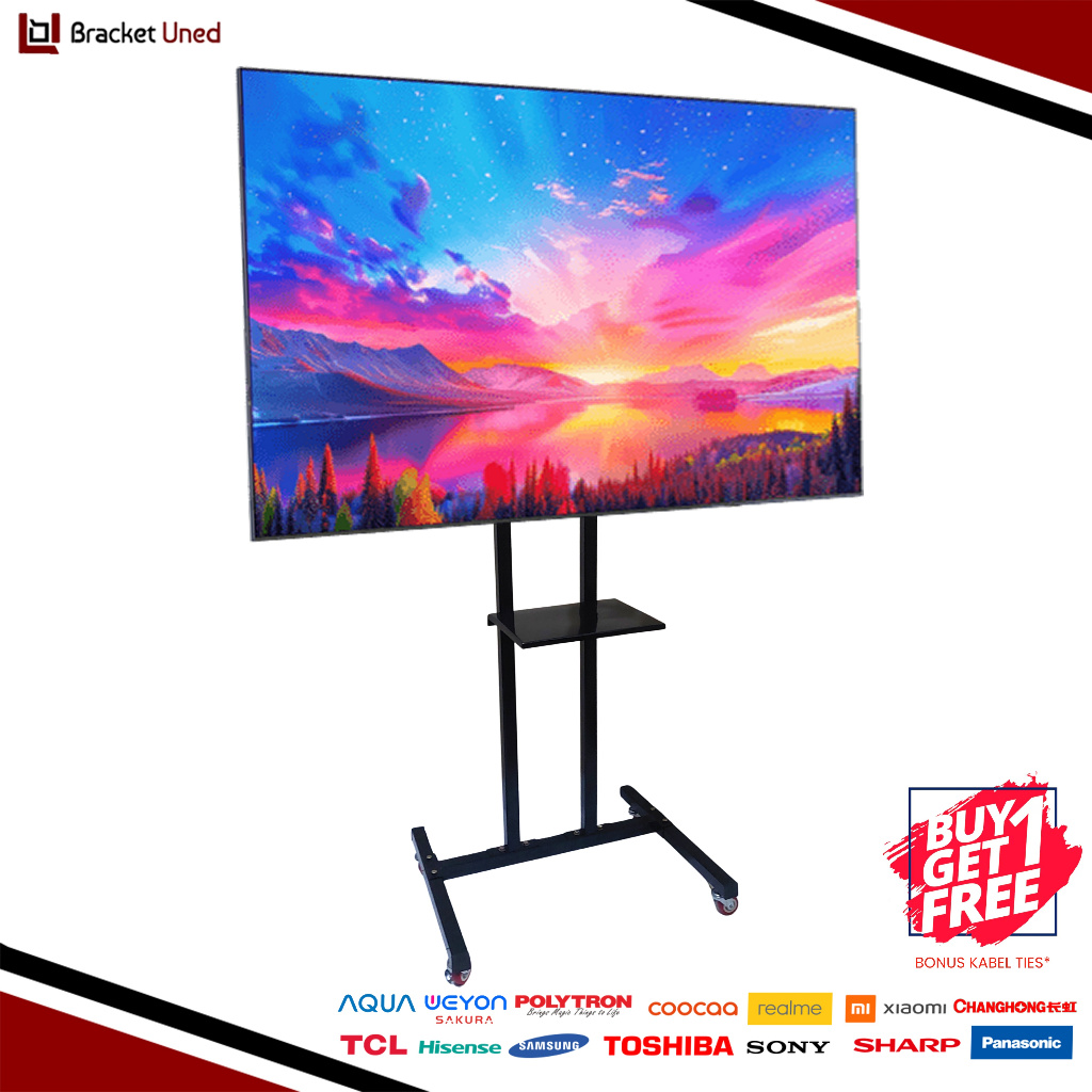 Jual Bracket TV Standing 55 50 43 42 40 32 24 17 14 Inch Plasma LED LCD ...