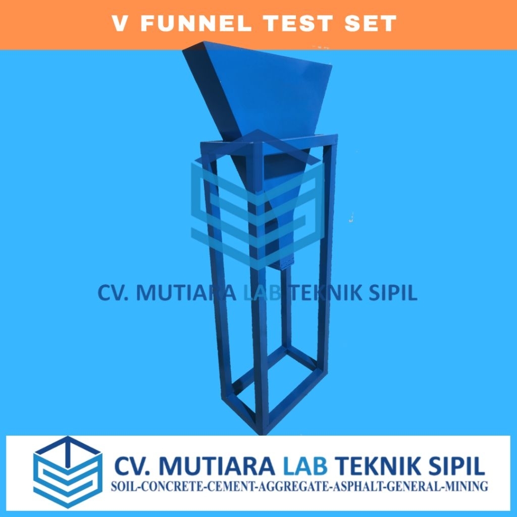 Jual V FUNNEL TEST SET / LAB BETON / LABORATORIUM TEKNIK SIPIL | Shopee ...