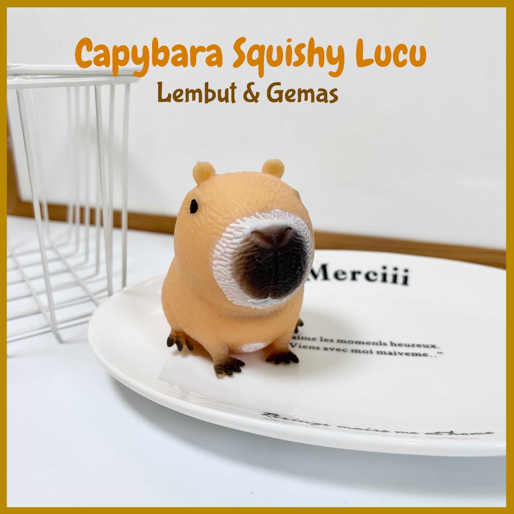 Jual Squishy | Mainan Anak - Mainan Squishy Capybara Gemoy Stress ...