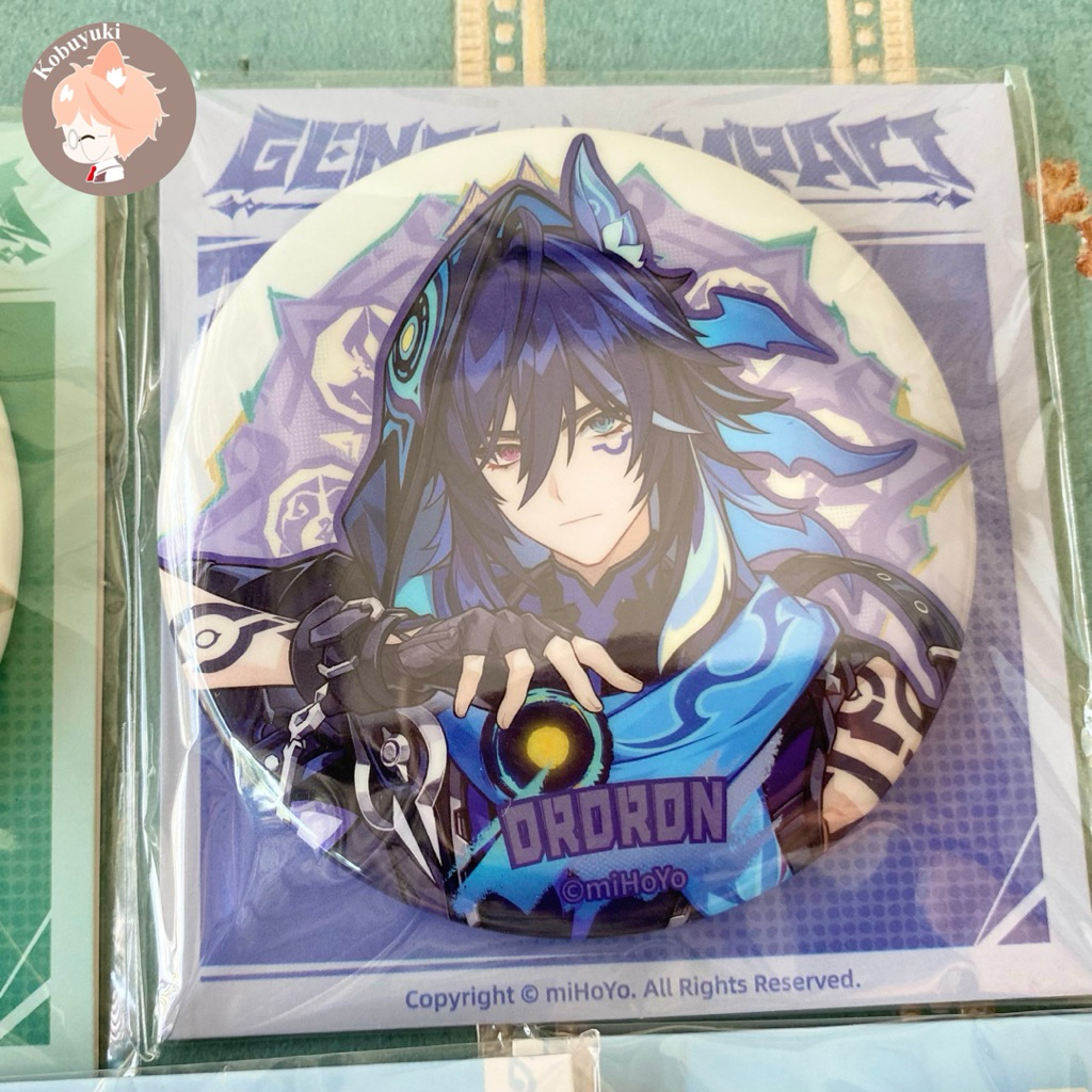 Jual [SALE] Official 75mm Genshin Impact Badge tincan pin button brooch ...