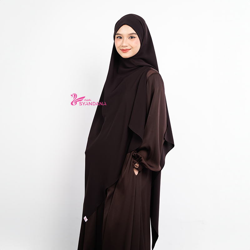 Hijab Syandana Zalfa Pashmina Bandana Pashban Bahan Mazen Anti UV By Kain Sultan