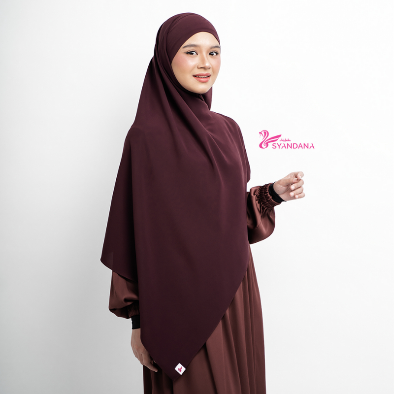 Hijab Syandana Zalfa Pashmina Bandana Pashban Bahan Mazen Anti UV By Kain Sultan