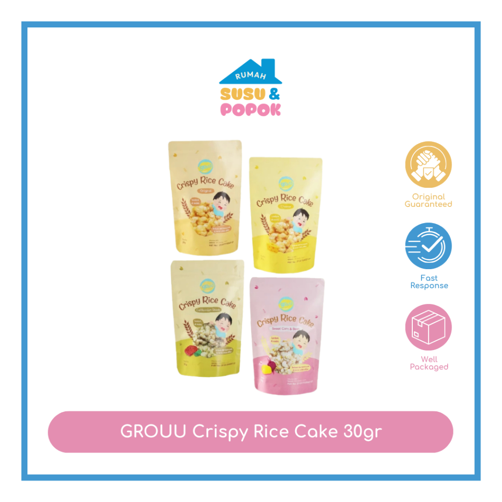 Jual GROUU Crispy Rice Cake | Shopee Indonesia