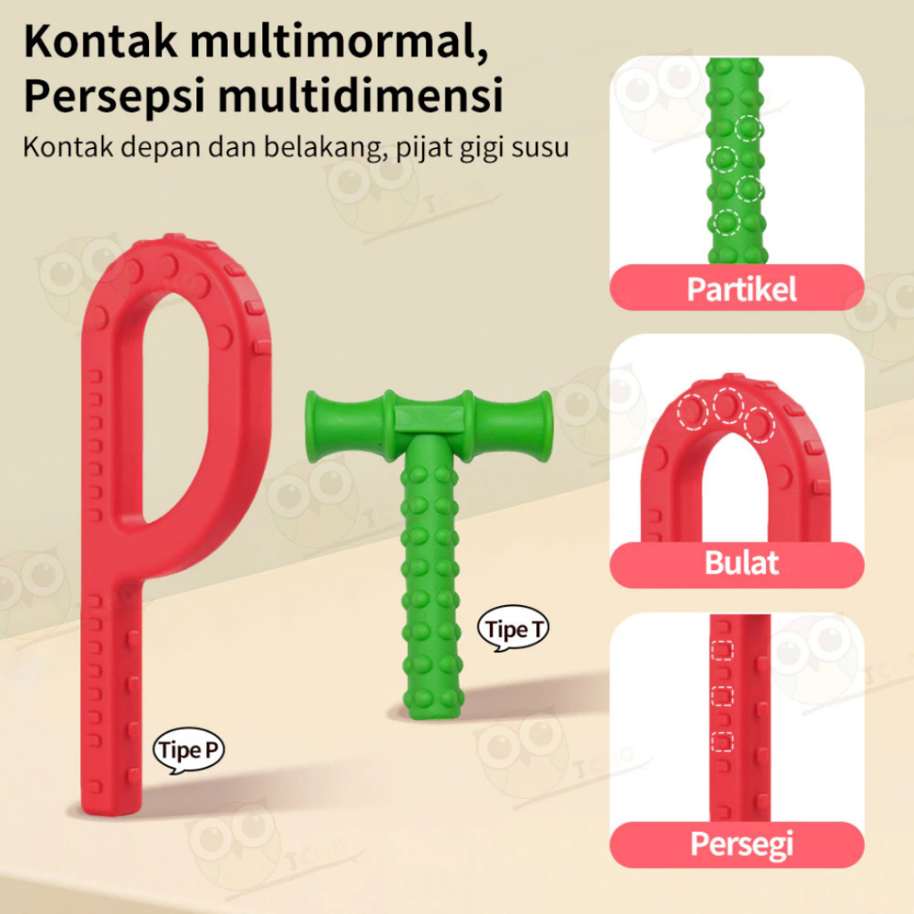 Jual Teether Sensorik Terapi Oral motor Speechdelay GTM | Gigitan Bayi ...