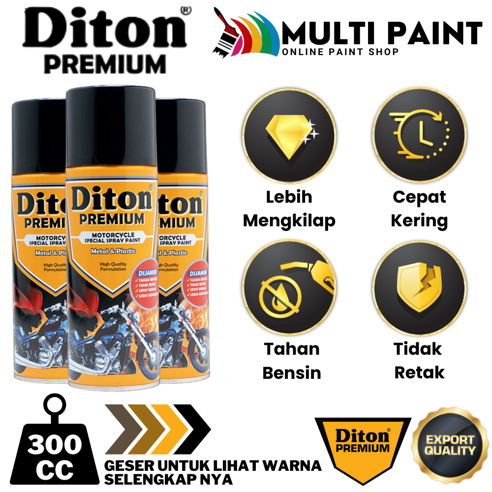 Jual DITON PREMIUM EPOXY CAT SEMPROT DASAR 300 CC DITON 9120 PRIMER ...