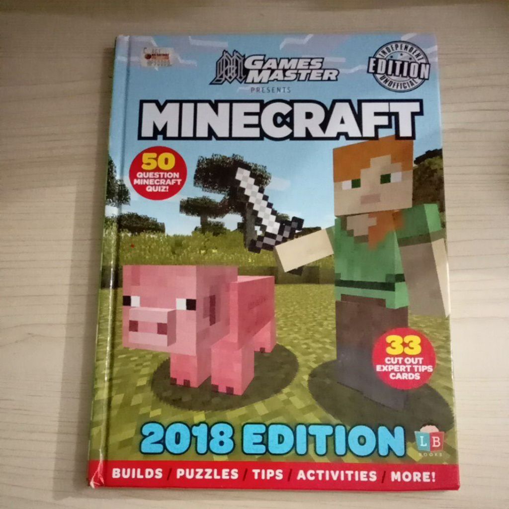 Jual BUKU GAMEMASTER PRESENTS MINECRAFT 2018 EDITION | Shopee Indonesia
