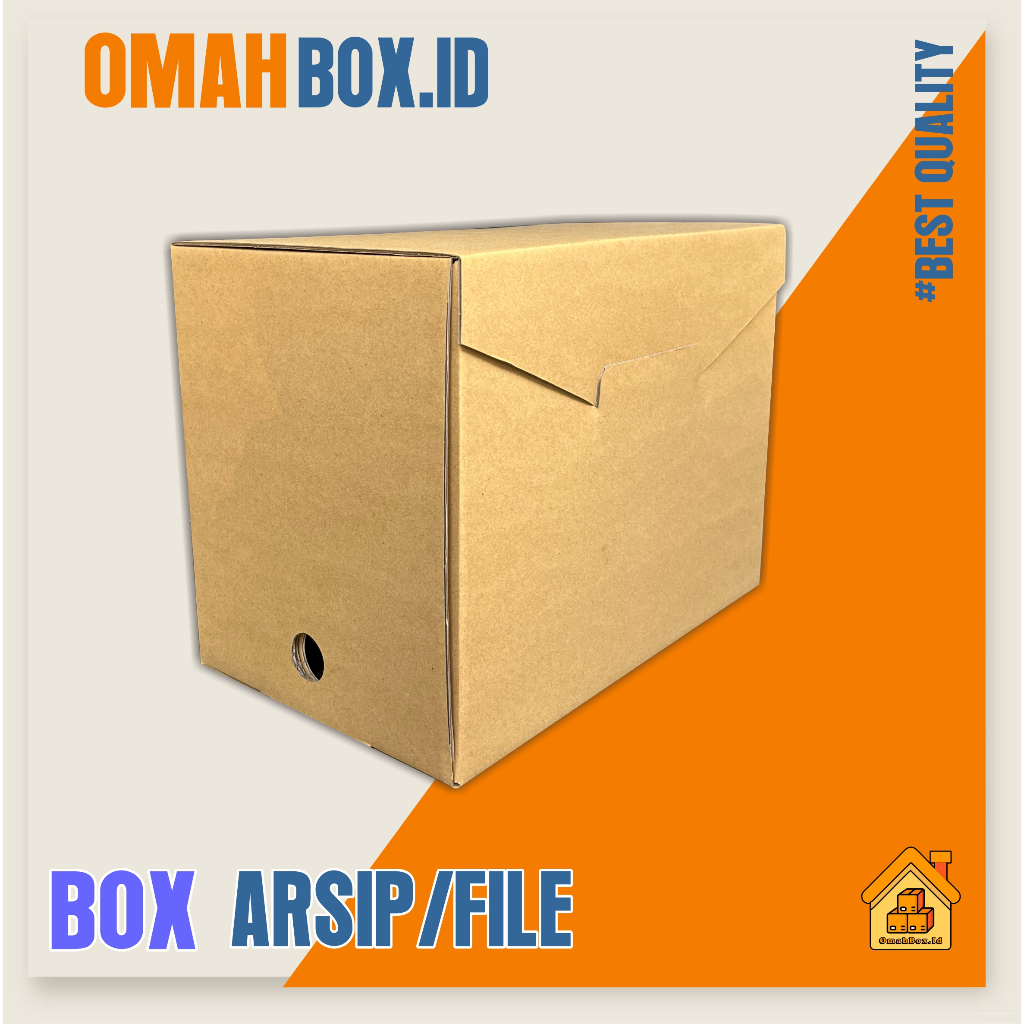 Jual Kardus box arsip/file 38x28x28 cm / box file / box dokument ...