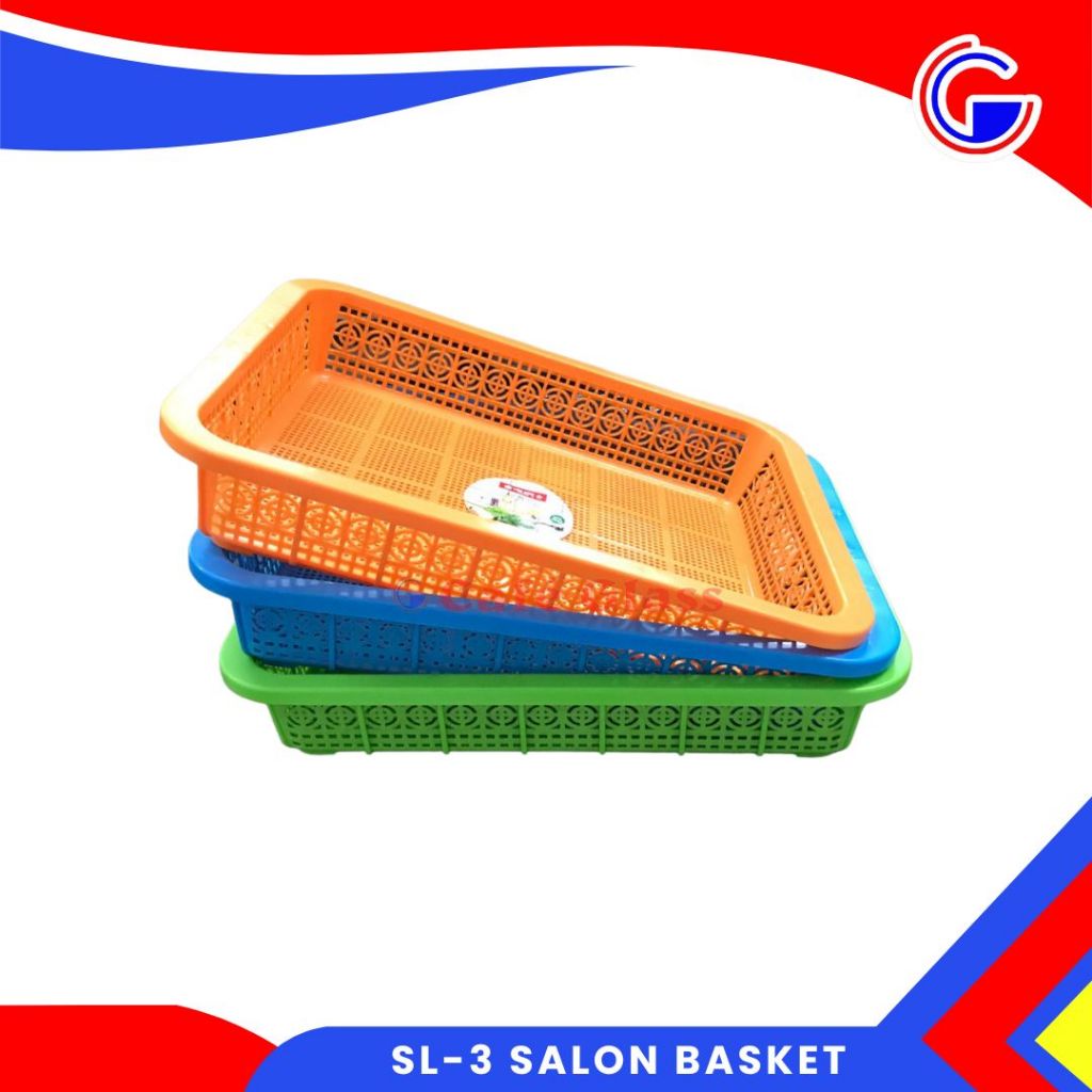 Keranjang Kotak Serbaguna Lion Star I Keranjang Dokumen I  Sl-3 Salon Basket Large