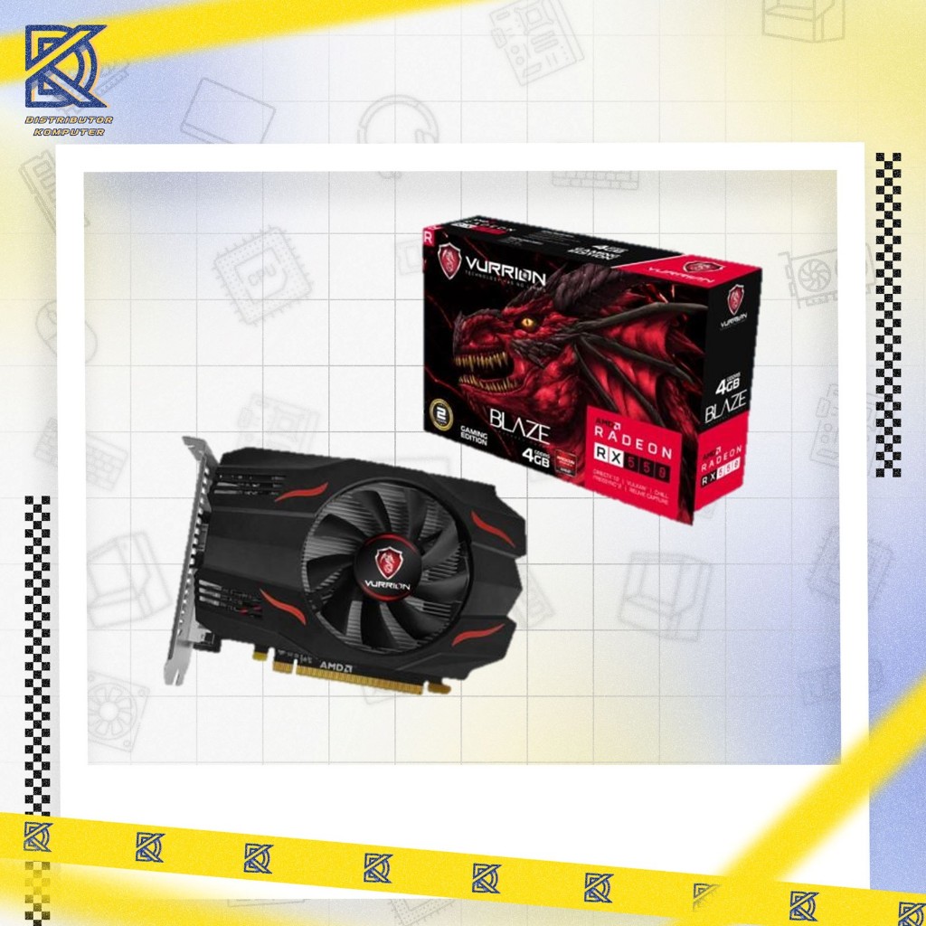 Jual VGA Radeon Vurrion RX 550/ RX550 4GB GDDR5 128Bit | DK | Shopee ...