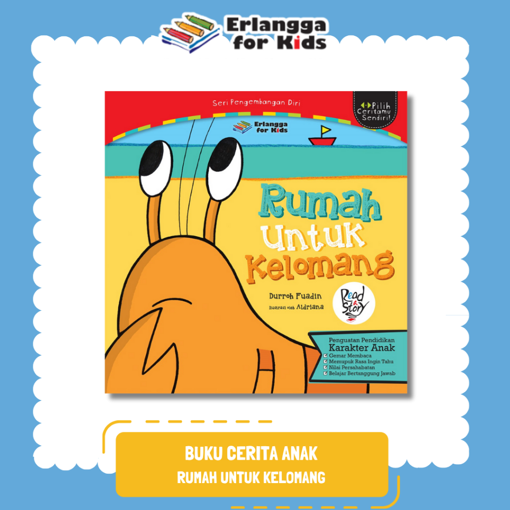 Jual [Erlangga Official] Buku Cerita Anak Bergambar: Rumah Untuk ...