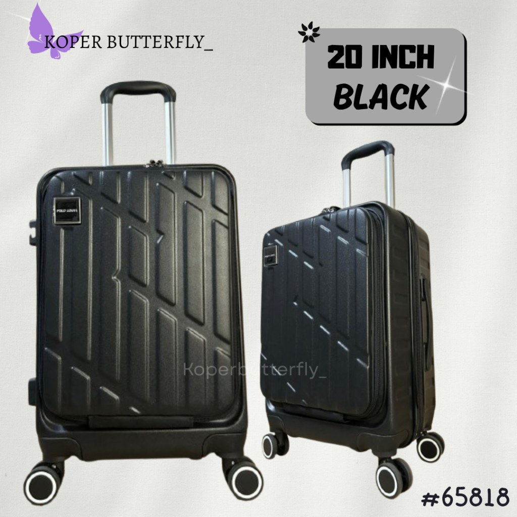 Jual NEW!! KOPER POLO LOUIS MODEL BUKAAN DEPAN 65818 20/24 INCH / KAIN ...