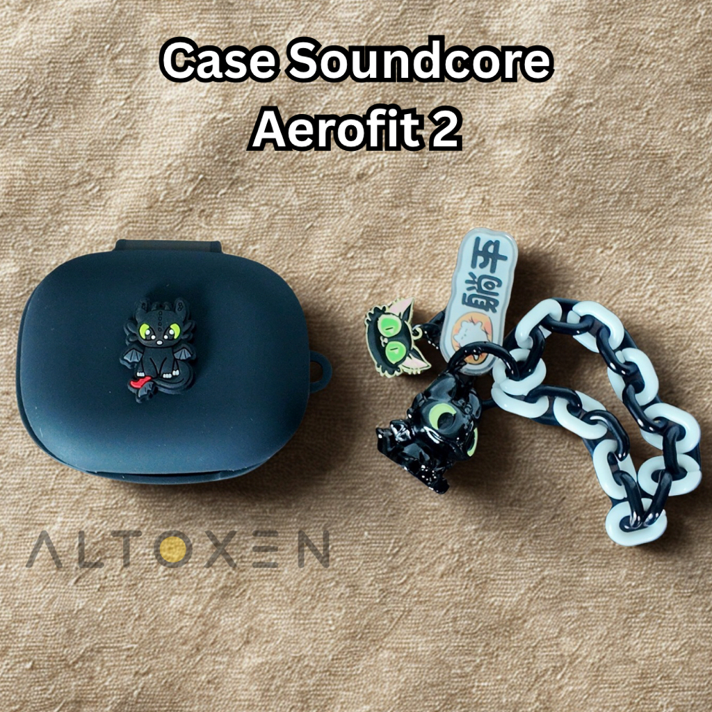 Jual Casing Soundcore AeroFit 2 Open-Ear Headphones Soft Protective ...