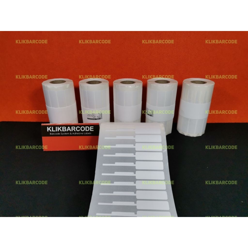 Jual Sticker Label YUPO 88x12 mm 1 baris 1000pc Jewellery Perhiasan ...