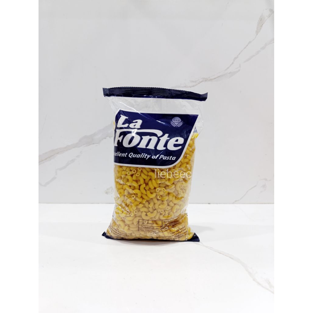 Jual Pasta La Fonte Chiferi Rigati 500gr / Makaroni / Elbow 500 gr no ...
