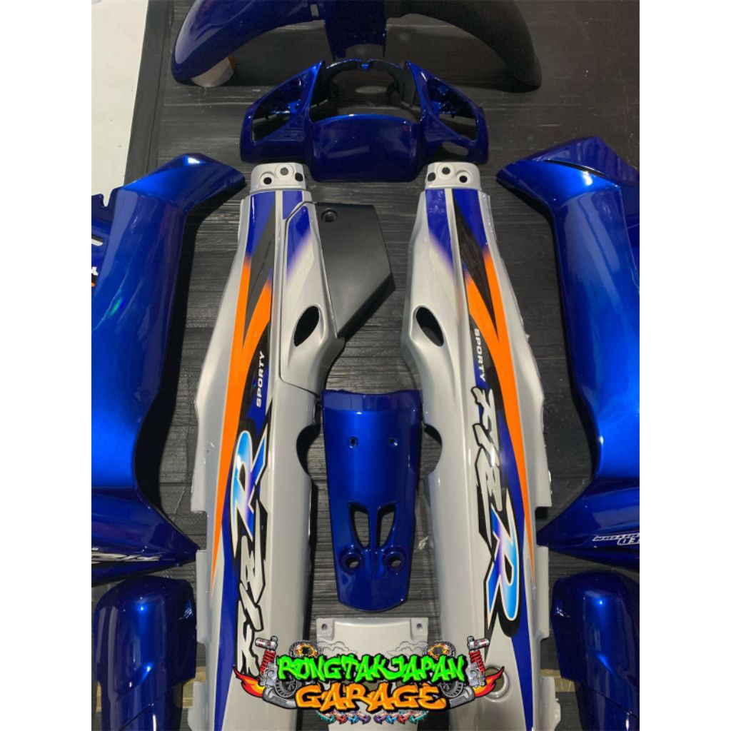 Jual Full Set Bodi Halus Fiz r F1zr Fizr Biru Silver Limited Edition ...