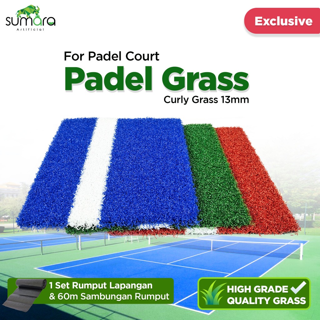 Jual Rumput Sintetis Lapangan Padel Set/ Padel Grass / Paddle / Padel ...