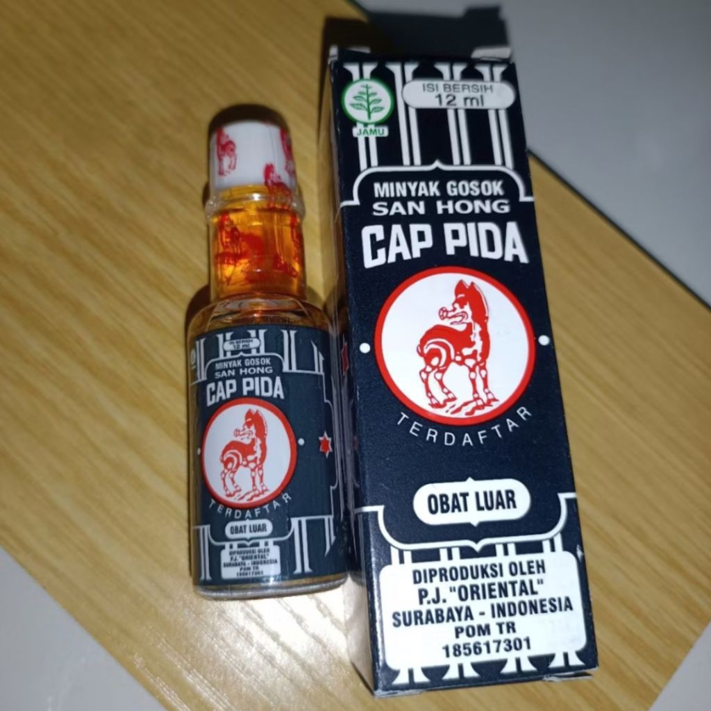 Jual Minyak Gosok SAN HONG cap pida 12 ml | Shopee Indonesia