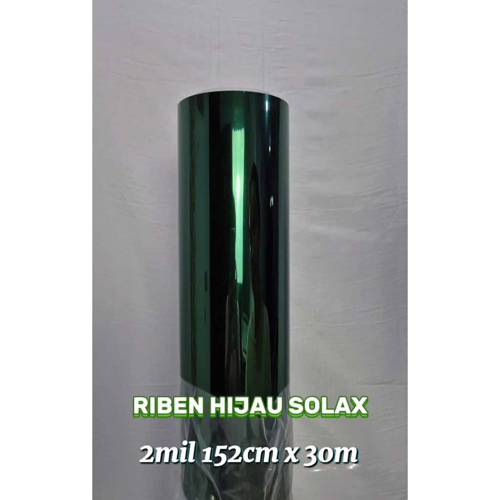 Jual Kaca Film Hijau Bottle Solax Premium Bahan Tebal 2mil Lentur Mudah ...