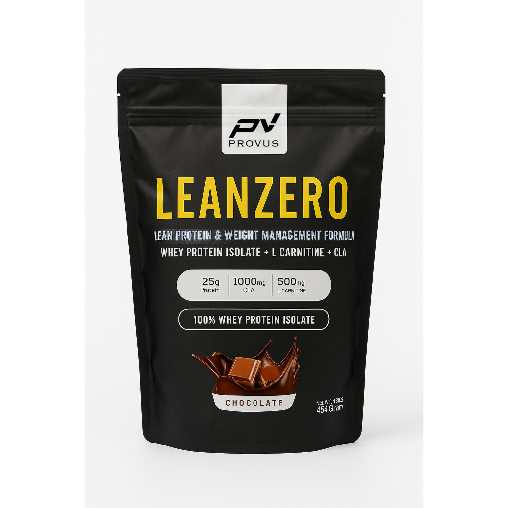 Jual PROVUS Lean Zero 1 lb 450 gram Whey Protein Isolate + Fat Burner ...