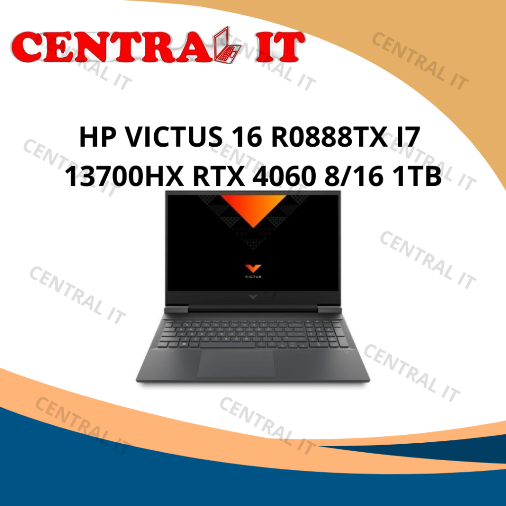 Jual HP Victus 16-r0888tx Laptop Gaming Intel Core i7-13700HX RTX 4060 ...