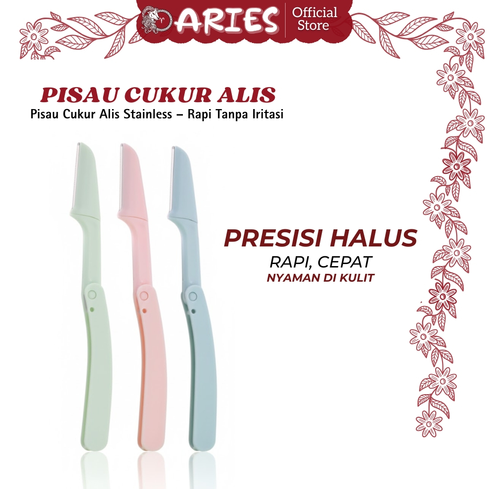 Jual Eyebrow Razor Lipat – Pisau Cukur Alis Praktis & Presisi untuk ...