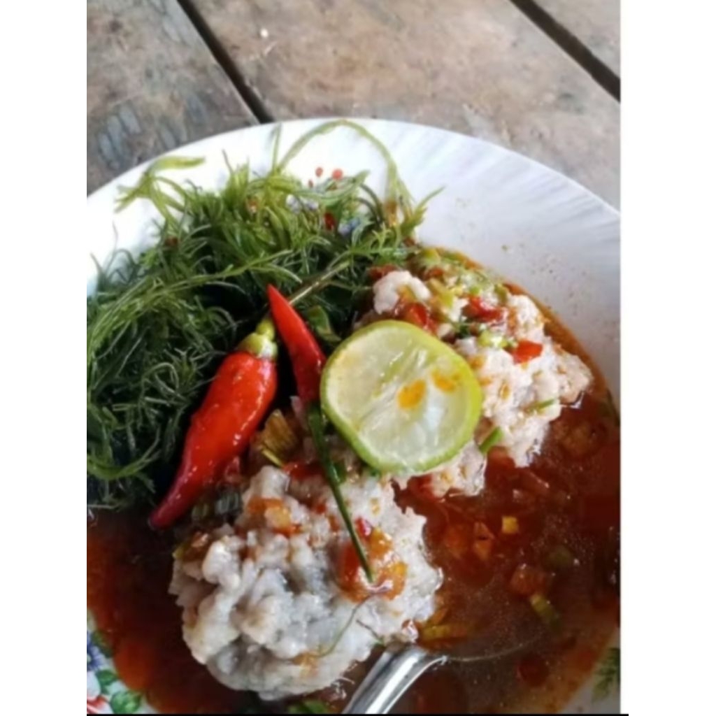 Jual Baso ikan Tenggiri isi 10 plus Rumput laut plus Bumbu merah ...