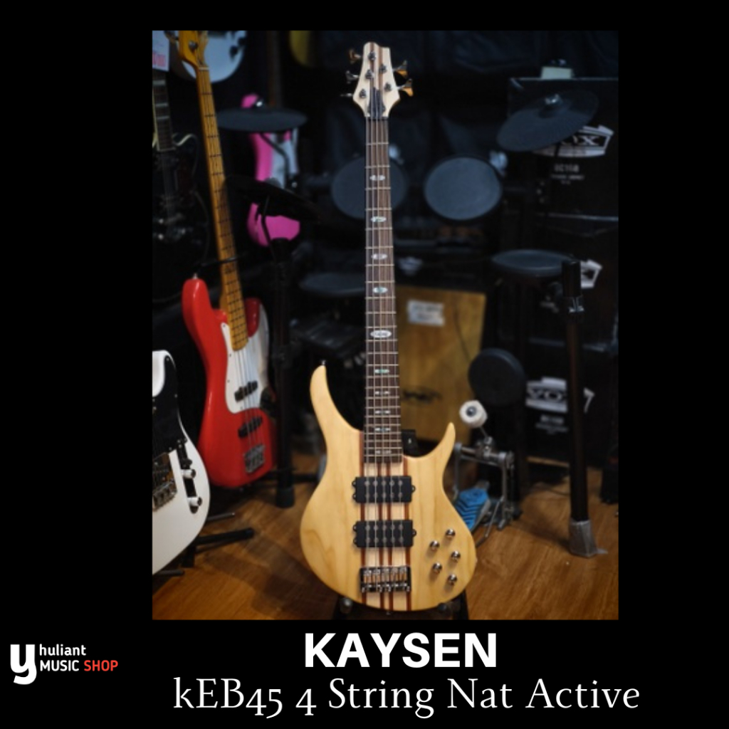 Jual Kaysen KEB45 T5 Active Bass 5 String Natural Original Made In ...