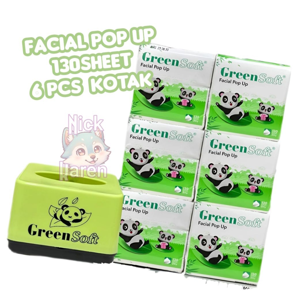 Jual GreenSoft Facial Tissue Tisu Bundle Varian | Shopee Indonesia